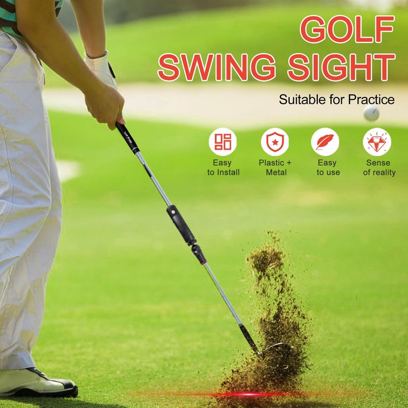 Golf Putter Laser Sight Pointer, Golf Training Aids for Putting