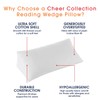 Cheer Collection and Plush Wedge Pillow for Reading in Bed