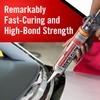 [2 Pack] Polyurethane Windshield Adhesive with Fast Curing Formula -
