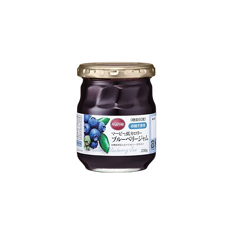 Marvy Low Calorie Blueberry Jam 8.1 oz (230 g)