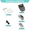 Pulse-Oximeter Fingertip-Finger Pulse-Oximeter o2-SpO2 - Batteries 2 AAA Included Lanyard