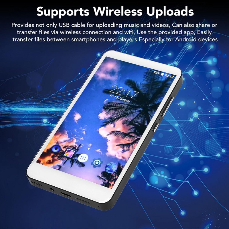 for Android Portable MP4 Player 5.0 Inch Full Touch HD