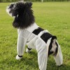 Anti Dust Pants with Shoes for Dogs,(Fit Weight: 1.8-3.2 lbs)