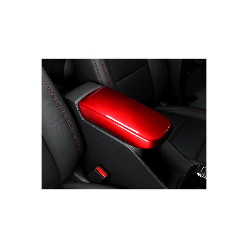 YOUTOOCAR Red Central Console Armrest Panel Cover Compatible with Chevy