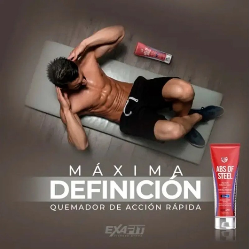 Abs Of Steel Crema Quema Grasa Abdominal (237 Ml)