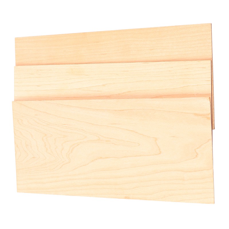 3PCS Guitar Neck Shim Set Maple Wood Guitar Gasket Plates