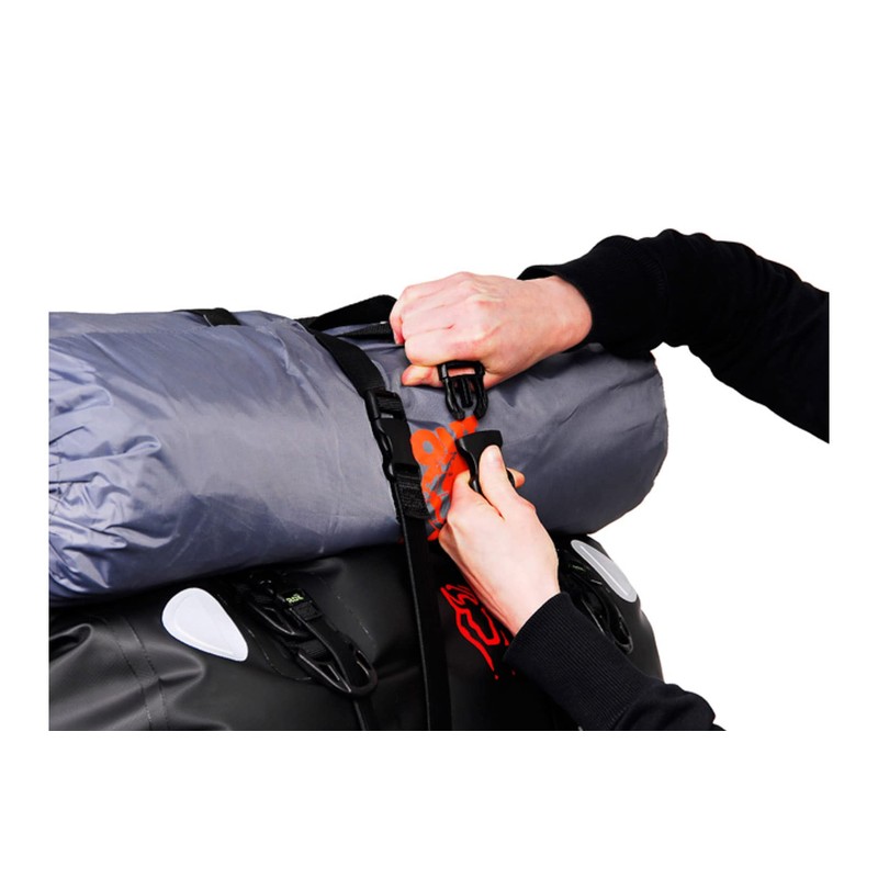 SW-MOTECH ROK Straps 2 Adjustable Tie Down Straps Black 500-1500mm