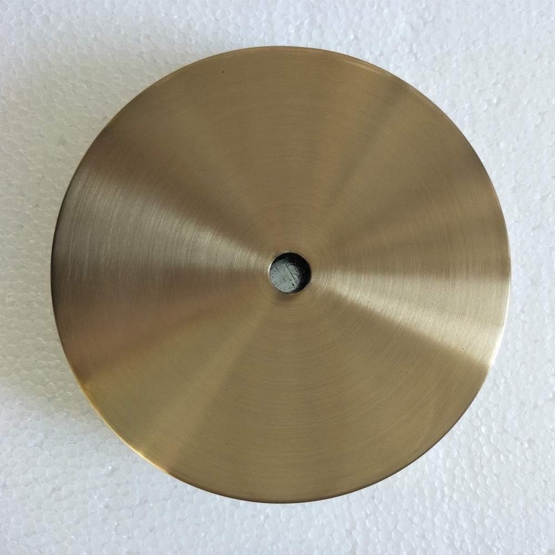 KCO Lighting 4.7" Round Canopy Kit Brass Modern Chandelier Ceiling