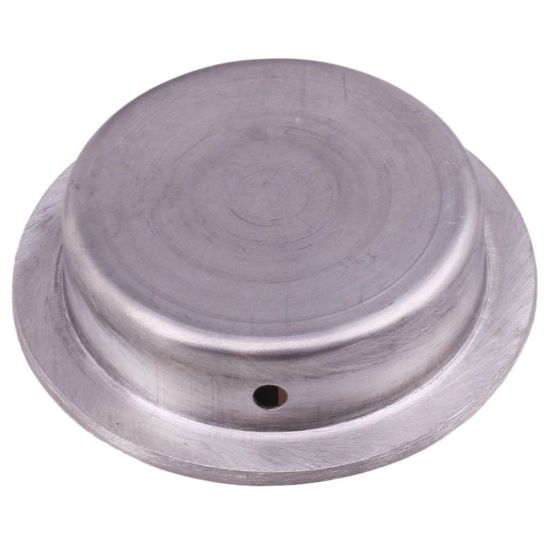 szzijia Silver Stainless Steel Round Recessed Flush Pull Drawer Cabinet