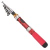 1.9m Portable Rotary Fishing Pole Outdoor Fiberglass Telescopic Casting Fishing