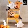 Cyditan Ghost Pillow with Pumpkin Hat Plush Decorative Ghost Pillows