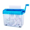 Mini Manual Shredder - Office Portable Hand Paper Cutter for