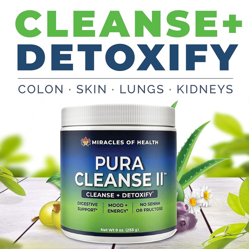 Miracles of Health Pura Cleanse II Super Herb & Fiber