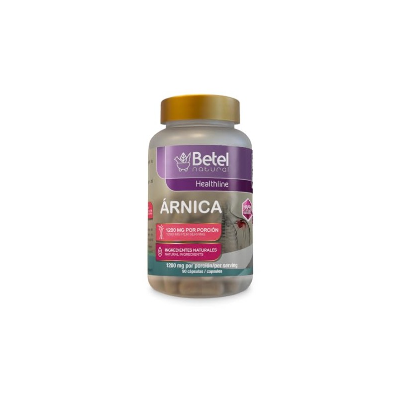 Premium Arnica Capsules by Betel - 1200 mg per Serving