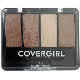 CoverGirl 2 Pack CoverGirl Eye Enhancers 4-Kit Eyeshadow, Country Woods 215, 0.19 oz