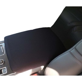 Car Console Covers Plus Designed for Honda Ridgeline 2006-2013 Neoprene Auto Armrest Center Console Cover Protector Made in USA Black