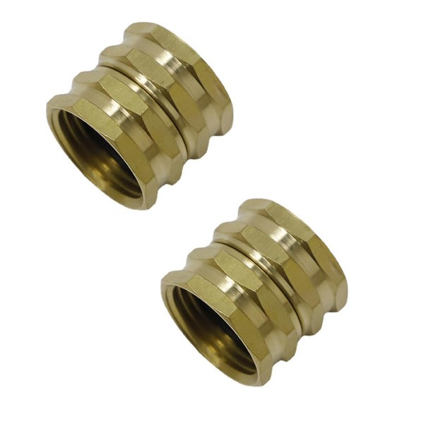 Garden Hose Quick Connector, 2 Pcs 3/4 Inch Female Threaded