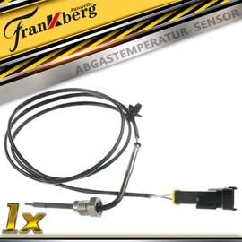 Exhaust Gas Temperature Sensor for Soot Particulate Filter 2-Pin for 9-3 D75 9-3 Cabriolet/Estate YS3F 9-3X 1.9L Diesel 2004-2015 55557052