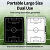 16“Double Side LCD Coaching Board Football Tactics Board