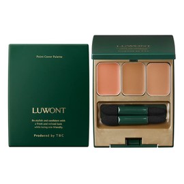 TBC LUWONT Luont Point Cover Palette, 3 Colors (Palette Type, Concealer, Men's Makeup, Men's Cosmetic)