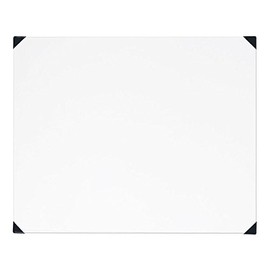 New Wave POSH Glass Artist Palette | White, 16 x 20 inches | Tempered Glass Palette for Oil Painting with Corner Guards | Use with Oil, Acrylic, Gouache, Watercolor, and Ink | Made in USA