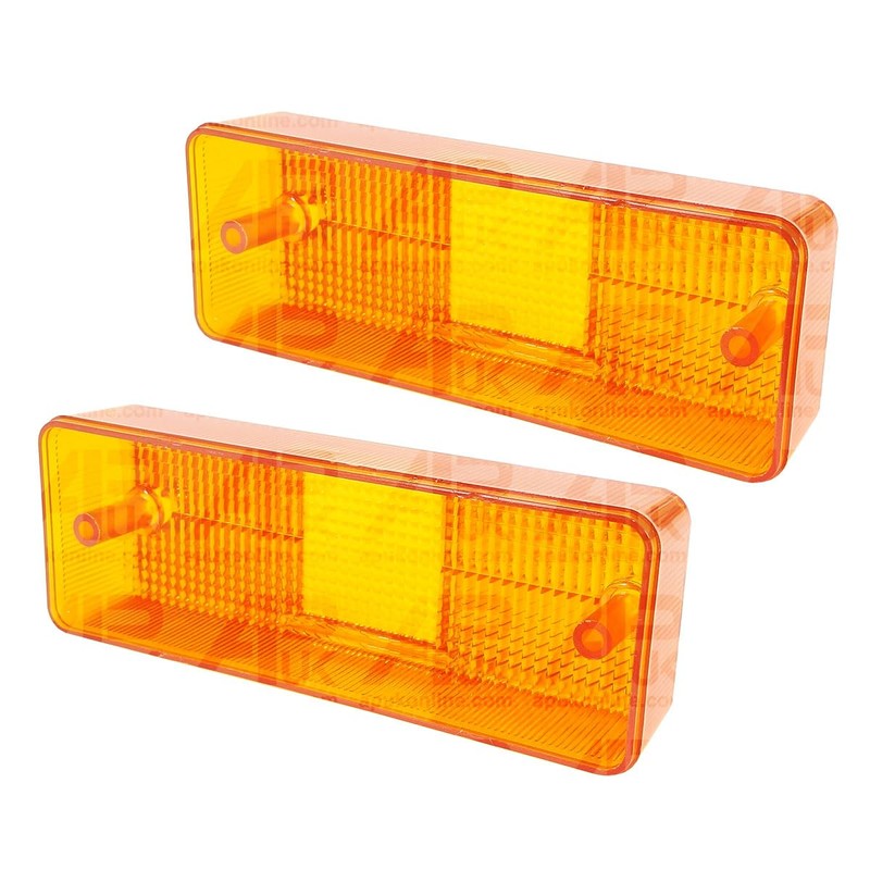 APUK 2X Headlight Headlamp Indicator Lens Replacement for Matbro John