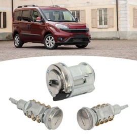 Door Car Lock Cylinder Safe Reliable Heavy Duty Ignition Lock Cylinder Replacement for Fiat Doblo MK2
