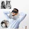 VireEyU Travel Set: Airplane Footrest & Neck Pillow - Height