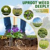 BellaJoyz Weed Puller Tool, Stand Up Heavy Duty Weed Remover