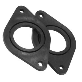 VekAuto 2 Pcs Car Speaker Spacer Rings Compatible for Toyota for Subaru for Lexus, Plastic Black Mounting Adapter Bracket