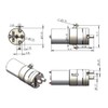 Kamoer EDLP600 micro vacuum pump 12V mini air-liquid diaphragm pump