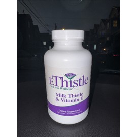 EThistle Liver Wellness Dietary Supplement, Milk Thistle & Vitamin E Liver Health Form...