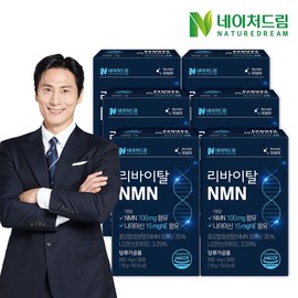 Nature Dream Revital NMN 600mg / 네이처드림 리바이탈 NMN 600mg X 30정 6박스나이아신