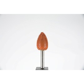 1/4" Shank Flame 3/4" (Ex-Coarse Grit)