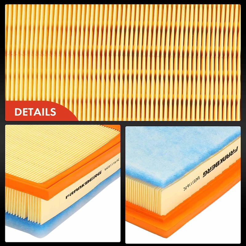 Frankberg Air Filter Insert Compatible with Galaxy WGR 1995-2006 A.l.h.a.m.b.r.a