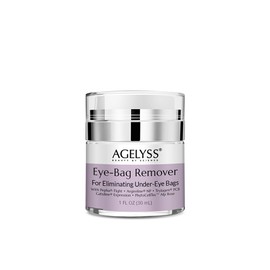 Agelyss Eye-Bag Cream - Deep Hydration - Puffiness, Dark Circles, and Wrinkles - Paraben-Free, Cruelty-Free, Vegan - 1 FL OZ