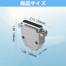 WMYCONGCONG 10pcs DB25 25 Pin Female Connector Male to Female Jack RS232 Port D-Sub Solder Type Connector Plastic with Cover (5pcs Male+5pcs Female)