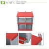 HOSTIC Red Chicken Nesting Boxwith Egg Collection 6 Compartment Nesting