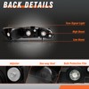 AXLAHA for 1998-2002 Honda Accord Headlights Assembly Compatible with 1998