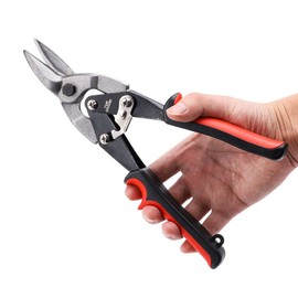 Aviation Tin Snips Right Aluminum Snips for Sheet Metal Cutter Metal Shears Metal Snips Heavy Duty