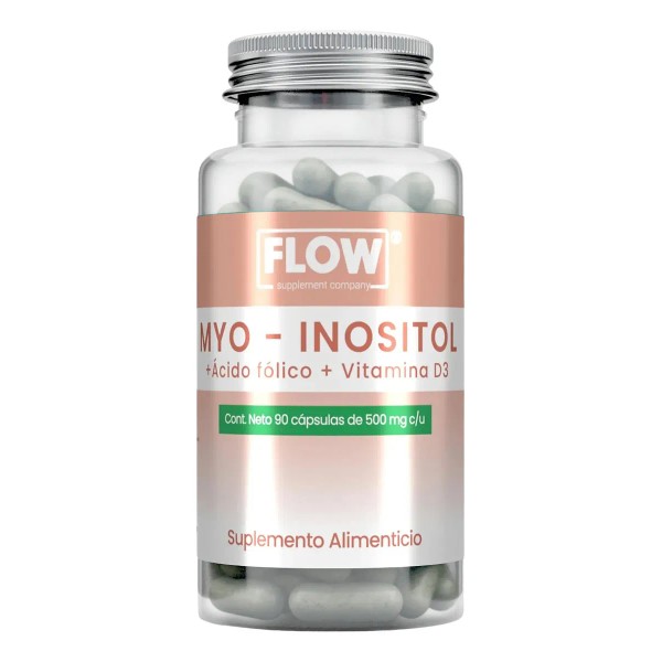 Myo Inositol 90 Cápsulas 500 Mg Flow