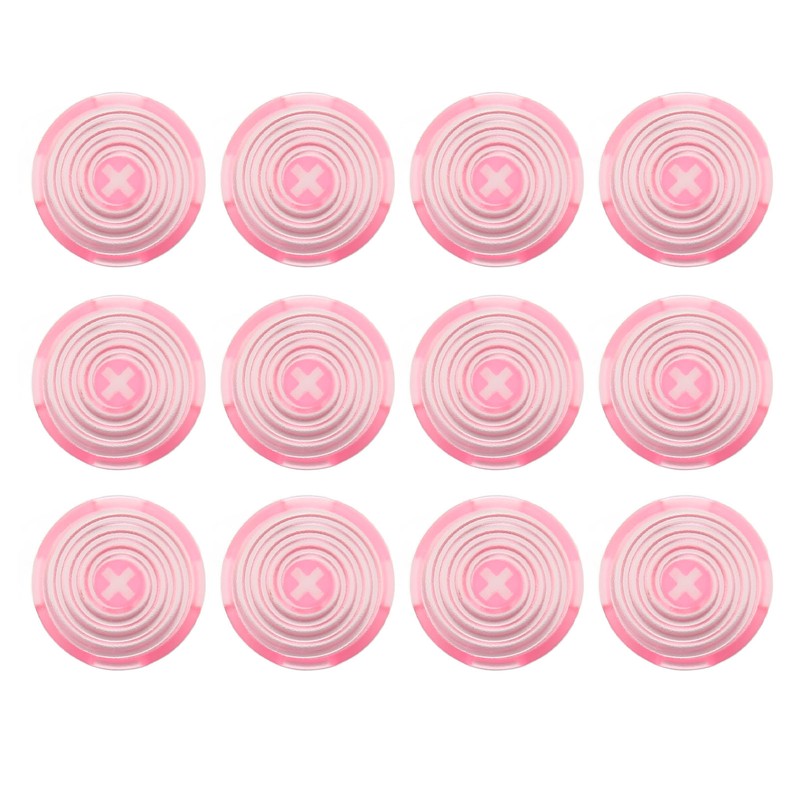 12pcs Arcade Button Cover Replace Mechanical Push Button Cover for
