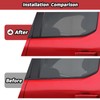 JeCar Window Molding Trim for 2021+ Ford F150 Black Outer