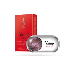 Pupa Milano – Vamp – Metallic, Glitter and Matte Eyeshadow Powder – 104 – Deep Plum