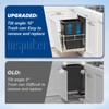 Insputer Pull Out Trash Can Under Cabinet with Tiltable 10°