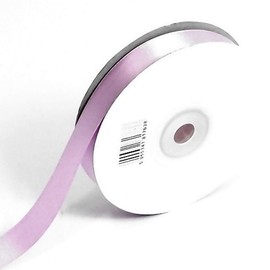 single roll of Lavender Double faced Satin Ribbon 3mm, 10mm, 16mm, 25mm widths (16mm x 25M)