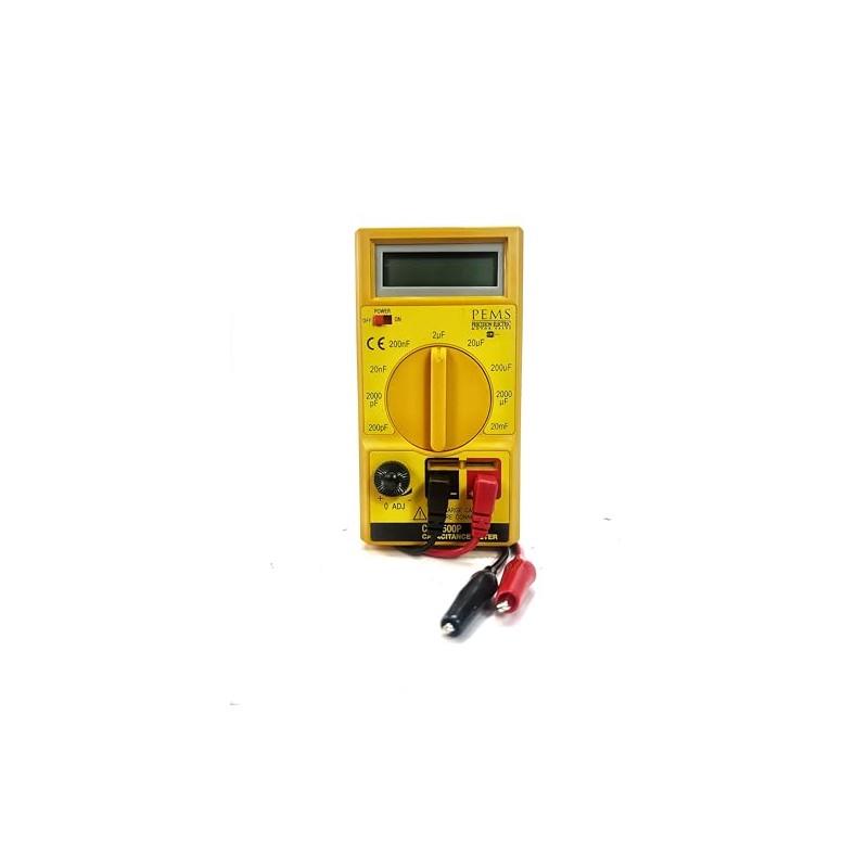 Digital Capacitor Tester for Electric Motor Capacitors Range 200pf to