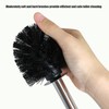2sets Toilet Bowl Cleaner Brush Lockable Thread Convenient Practical Efficient