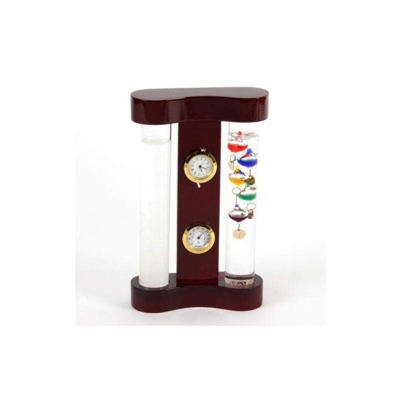 DIW Weather Monitor Galileo Thermometer & Storm Glass 18cm