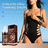 Sunless Tanning Drops to Drink, Oral Tanning Drops Drink, Drinkable